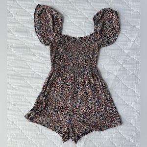 Lilly Rose Floral Spring Romper